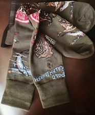 VTG Polo Ralph Lauren Sportsman Fisherman 1967 2 Pairs Socks 10-13 Shoe 6-12.5