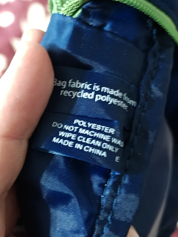 Bolso de Maquillaje Clinique X Kate Spade Rayas Azul Marino y Blanco Nuevo sin Etiquetas con Lunares Foto 4 de 4