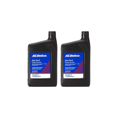 #ad New 2 pcs Genuine GM ACDelco Transfer Case Fluid Auto Trak II 33.8OZ 10 4017 $37.95