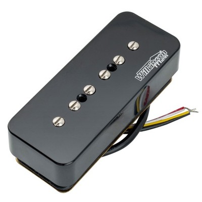 Wilkinson M Black P90 Soapbar Ceramic Single Coil Bridge Pickup For SG LP Guitar
