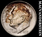 1953-S Silver Roosevelt Dime - Choice Gem Brilliant Uncirculated  Color  #G8377