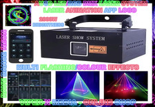 AUCD LED/RGB LASER ANIMATION MULTI APP LOGO DMX SYSTEM 2000W - RAVE/DANCE/NEON