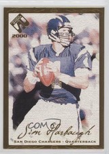 2000 Pacific Private Stock Gold 46/181 Jim Harbaugh #82 ni4