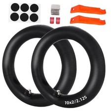 2 Pack 10x2 Inner Tube thickened with Repair Kit, 10x2.125 inch inner tubes
