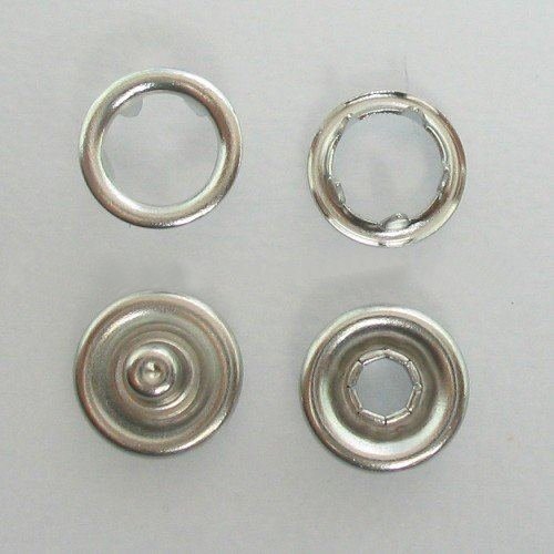 METAL SNAP FASTENERS PRESS-STUDS POPPERS, Approx 9.5mm , NICKEL FREE - Picture 8 of 22