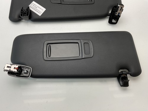 2016-2021 BMW X1 F48 FRONT LEFT & RIGHT SUNVISOR SUN VISOR BLACK OEM - Foto 5 di 12
