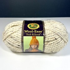 Lion Brand 640-123 Wool-Ease Thick  Quick Yarn Oatmeal Color Skein
