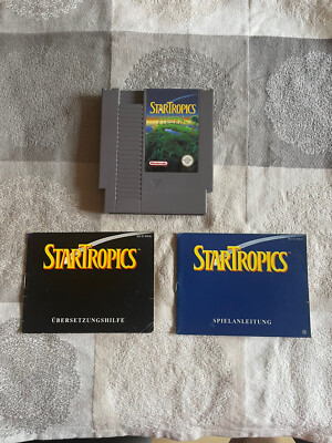NES Star Tropics - mit Anleitungen