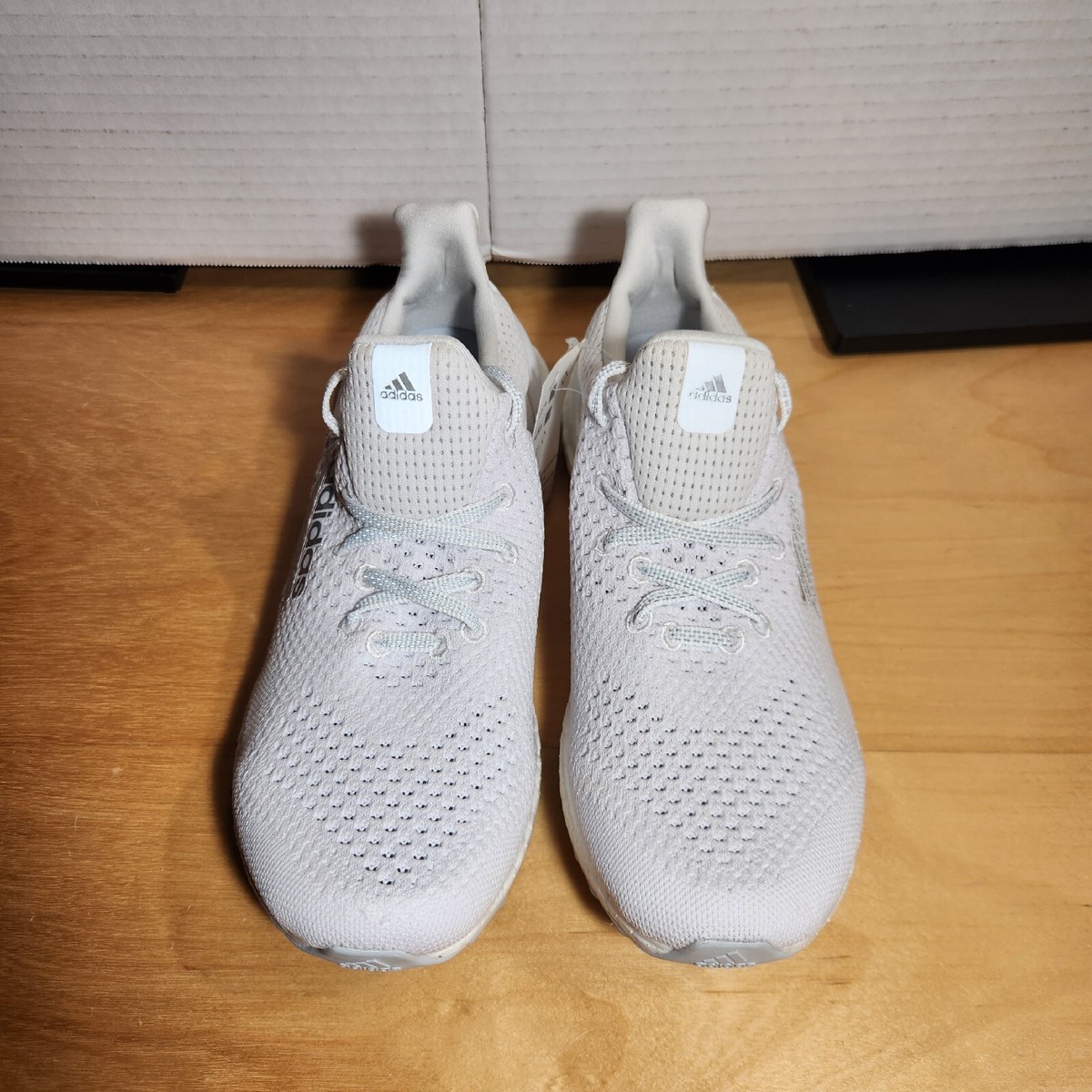 ADIDAS X ATMOS MEN\'S 8.5 ULTRABOOST DNA WHITE BOOST RUNNING SHOES H05023 NWOB Men Sz 8.5 - Adidas Ultraboost DNA Running Shoes White  main image 4