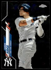 Aaron Judge 2020 Topps Chrome New York Yankees Baseball Cards