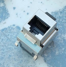8x Gigamedia GGM 627030100 Noyau Catégorie 5e blindé STP bloc 110 RJ45. Lot de 8