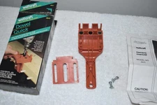 WOLFCRAFT Dowel Quick 4641 Doweling Jig New Old Stock Never Used w/ Instructions