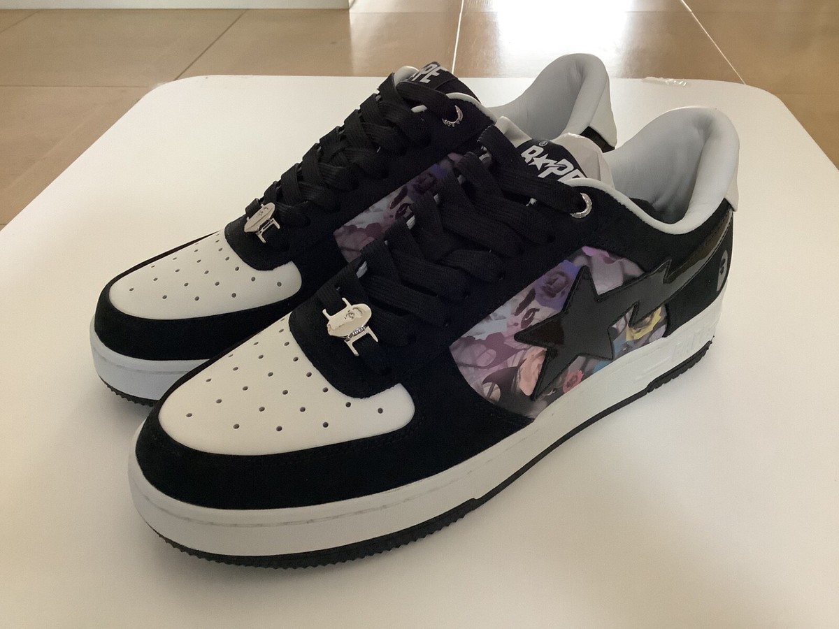 Authentic a bathing ape bape bape sta #2 men's US 11 bapesta black