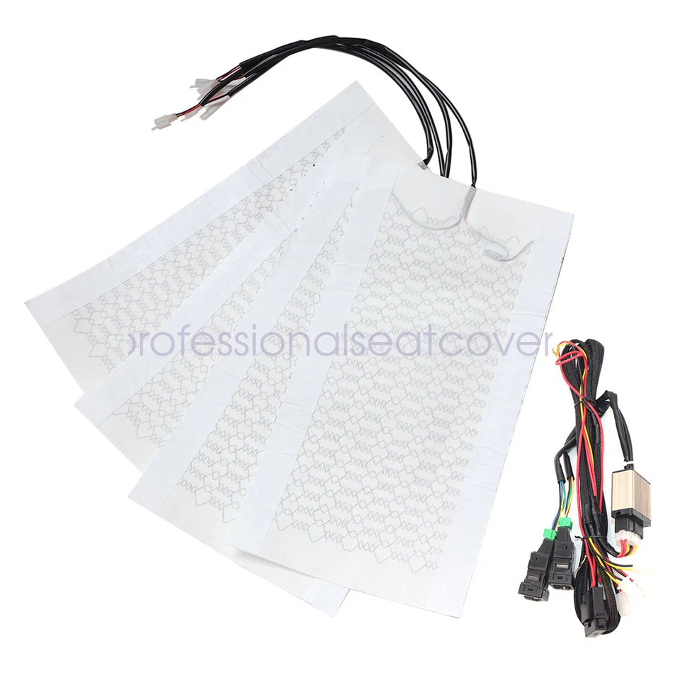 Kit de assento aquecido interruptor quadrado, para Toyota Tacoma Tundra Corolla 4runner - Imagem 4 de 4