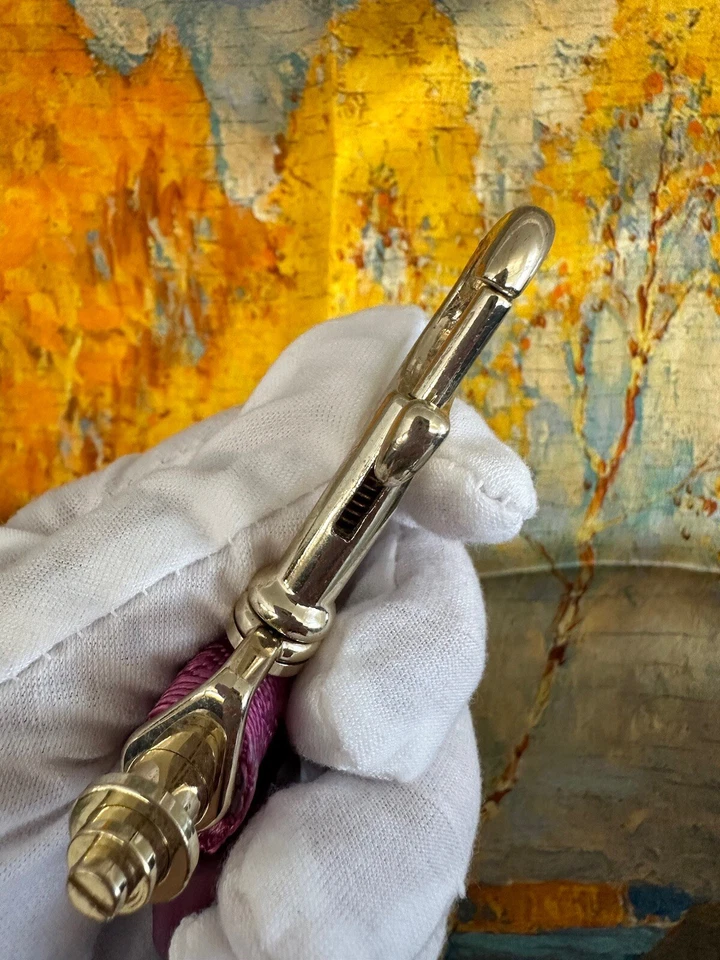 GIVENCHY MAGENTA Fabric Lanyard Neck Key Holder - Image 4 of 4