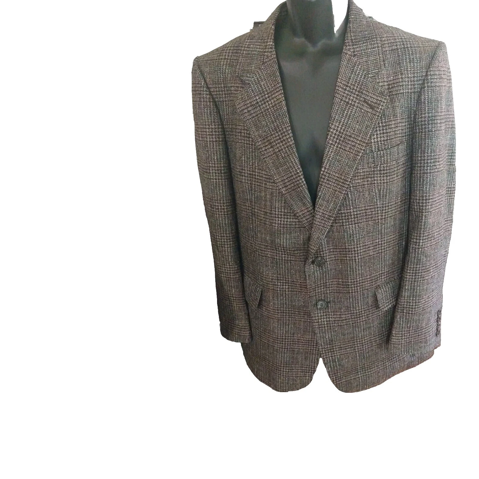 Stafford Silk Checked Suits & Blazers for Men