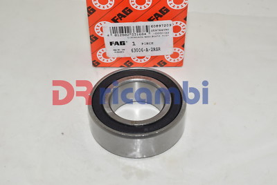 Ball Bearing Rigid Closed FAG 63006-A-2RSR SKF 63006-2RS1 - D. 30x55x19