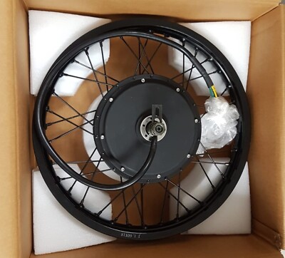 QS Motor Model205v.3 3000W 24*5T 9kv Halls 50mm magnets in 1.6''x19'' rim