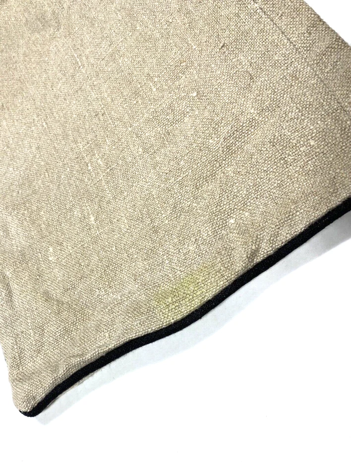 Funda de almohada lumbar Jonathan Adler 16 x 12 farsa novedad tiro pequeño lino púrpura Foto 4 de 4