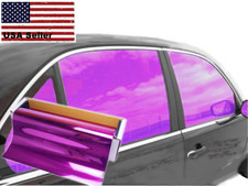 One Way Mirror Film Reflective Uv Window Color Tint Purple 40 X 10 