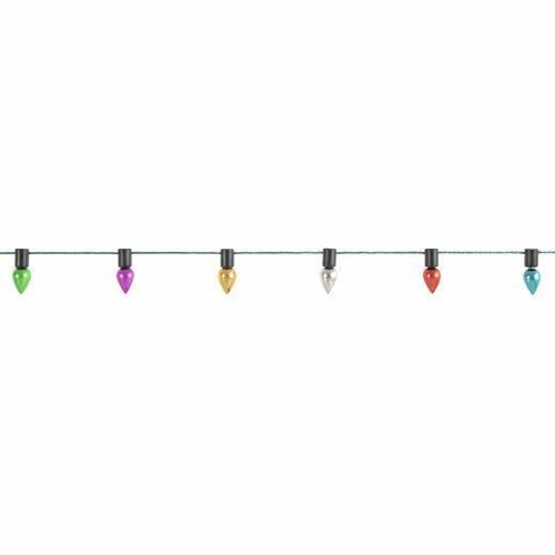 Miniature Christmas Lights Trim 1m - Picture 2 of 2