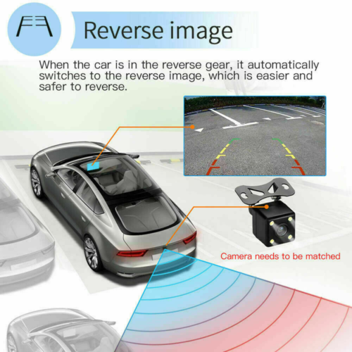 Android 11 Car Stereo 10.1" 2 Din MP5 Player Touch Screen Radio GPS Navi WIFI FM - Picture 8 of 12