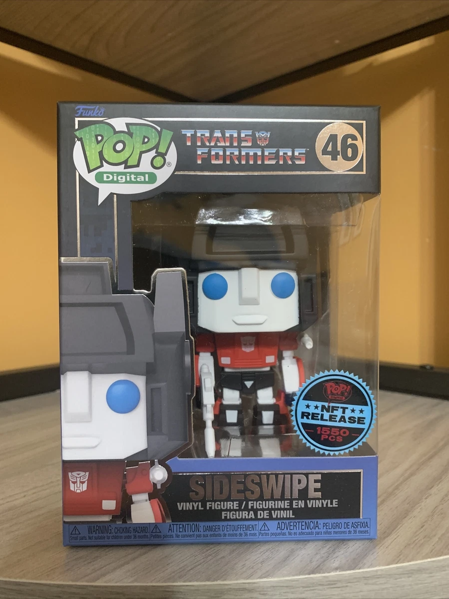 Funko Digital Transformers SIDESWIPE (Legendary) plandetransformacion