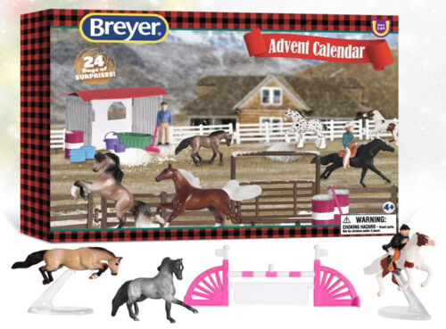 BREYER HORSES ADVENT CALENDAR 2024 MINI WHINNIES HOLIDAY #700733 - Picture 3 of 3