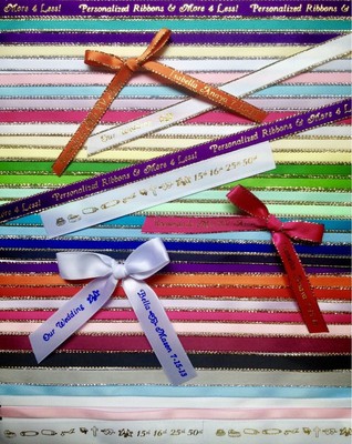 12 Personalized Ribbon 1/4" 3/8" Christening Sweet 16 Quinceañera XV Recuerdos 12 Personalized Ribbon 1/4" 3/8" Christening Sweet 16 Quinceañera XV Recuerdos