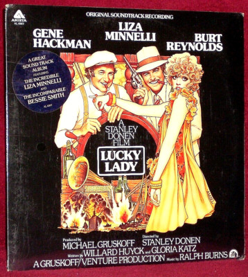 OST LP SEALED LUCKY LADY LIZA MINNELLI  BESSIE SMITH BURT REYNOLDS 1976 ARISTA