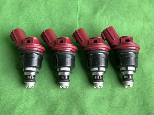 PS13 180SX Side Feed Fuel Injector Set of 4 Silvia S13 S14 S15 1 week to USA - Picture 2 of 7