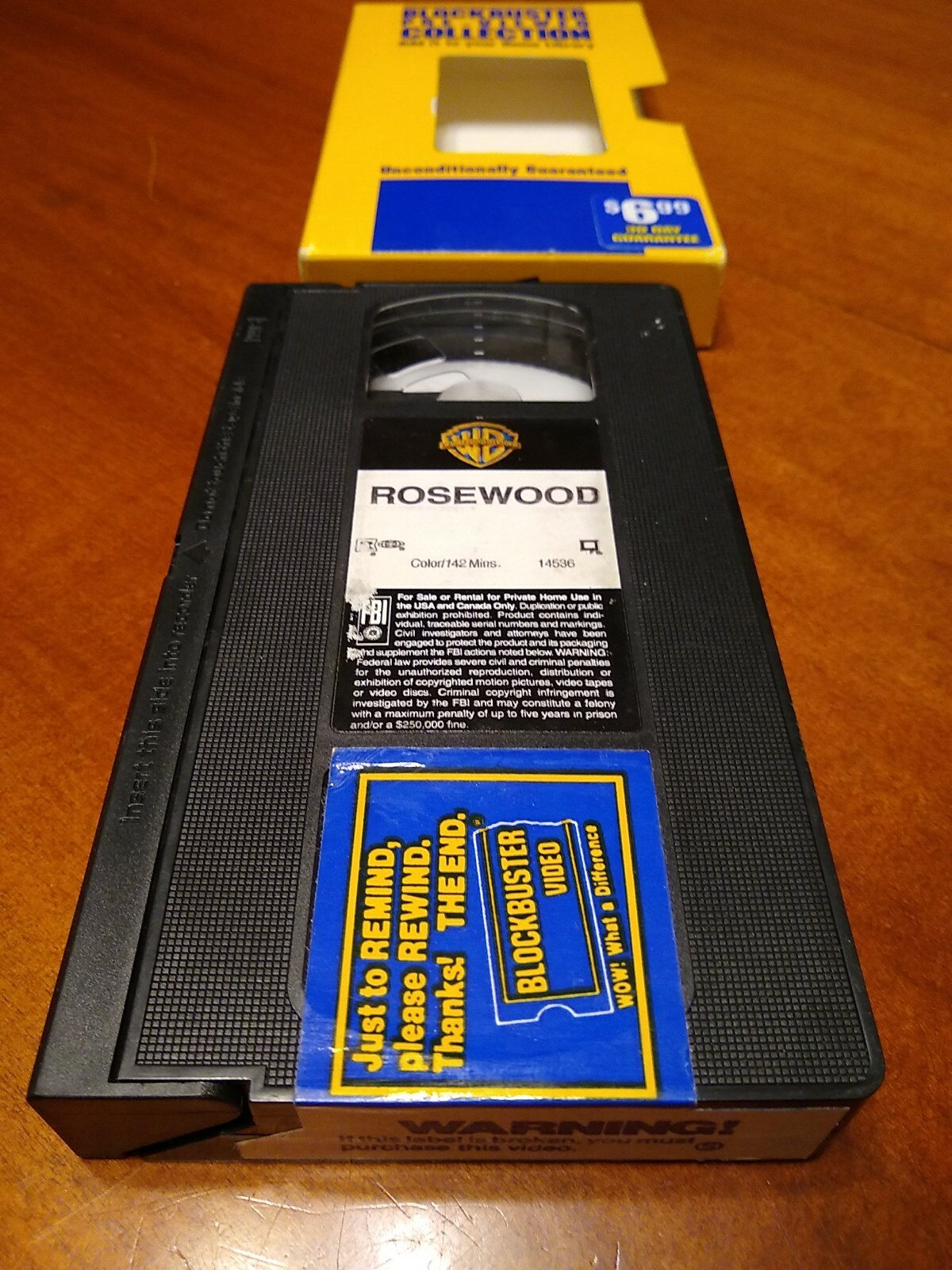 Rosewood Ving Rhames • Ving Rhames (VHS, 1997) 85391453635 eBay