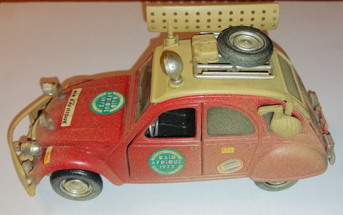 POLISTIL art.S30 1:24 CITROEN 2CV RAID AFRIQUE. - Foto 3 di 10
