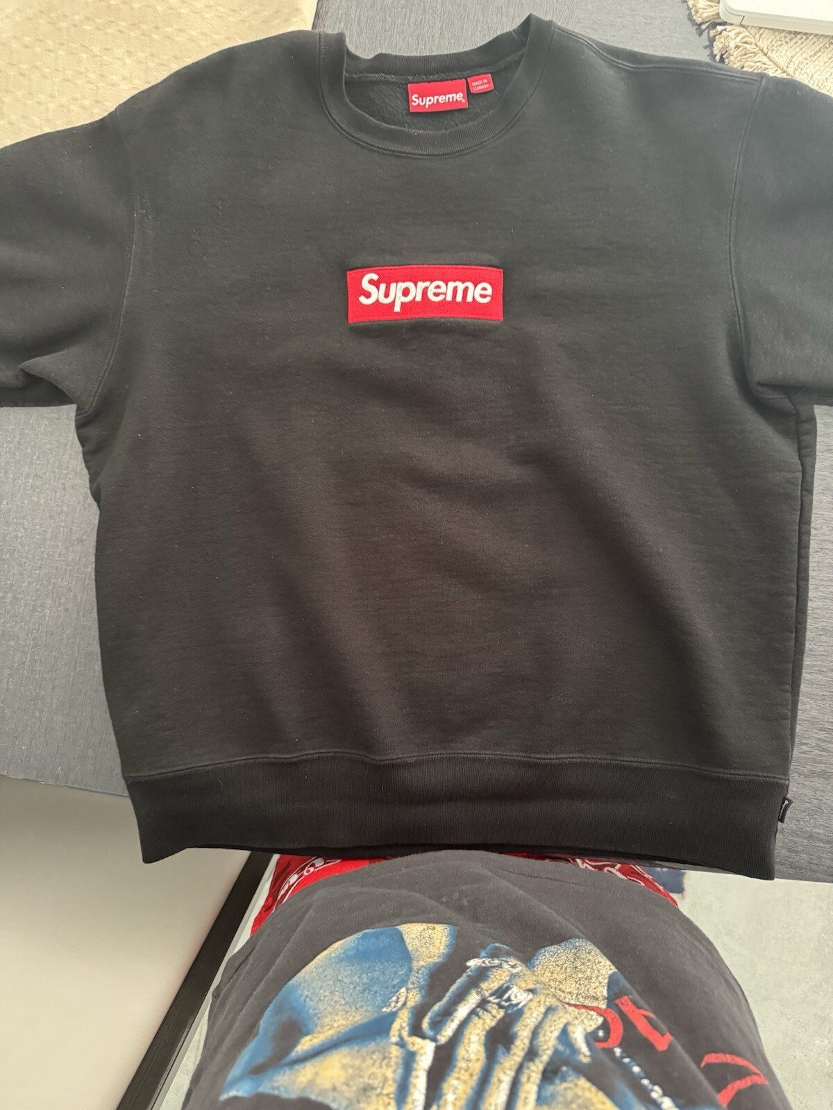 Supreme Box Logo Crewneck'Black'