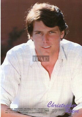 CHRISTOPHER REEVE 1979 JPN Picture Clipping 8x11 nj/k
