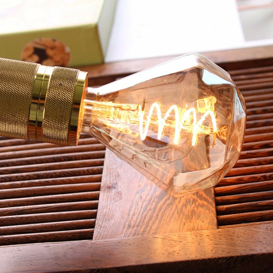 Vintage LED Edison Lights Bulbs Decorative Dimmable Industrial Light Bulb E27 4W - Image 3 of 4