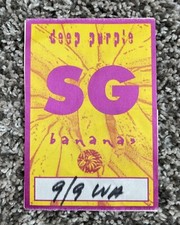 DEEP PURPLE BACKSTAGE PASS BANANAS US TOUR 2004