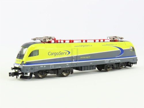 N Minitrix 12765 Dispolok CargoServ ES64U2 Taurus Electric #080 - DCC Ready - Picture 6 of 12