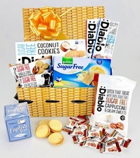 Luxury Sugar Free DIABETIC Food Hamper Chocolate Get Well Fathers  gift present