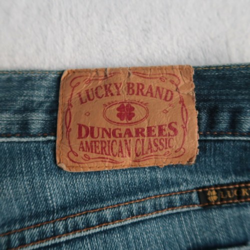 Lucky Brand Dungarees Women's Stretch Denim Flare Jeans - Size 6 - Made in USA! - Picture 7 of 10