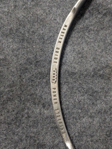 1954 FORD CAR ORIGINAL MASTER GUIDE POWER STEERING HORN RING BUTTON OEM - Picture 8 of 13