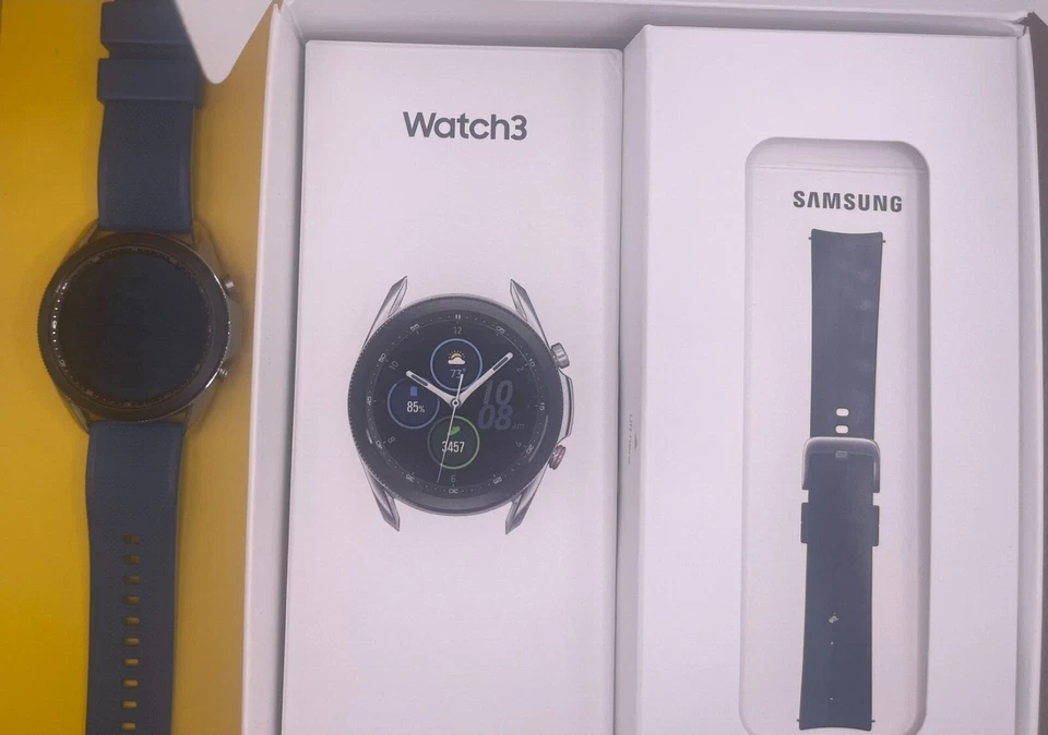 Galaxy Watch3 (45 мм), мистическое серебро (Bluetooth) - Изображение 3 из 4