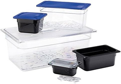 Storplus Food Storage Container, Food Pan with Spoonable Corners for Catering, B