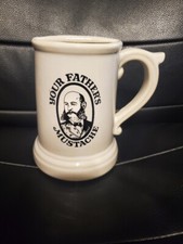 Vintage "Your Father's Mustache" Ceramic Shaving Mug
