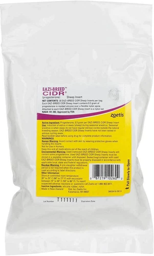 EAZI-BREED CIDR Sheep and Goat Devices 20 per pack CIDRS