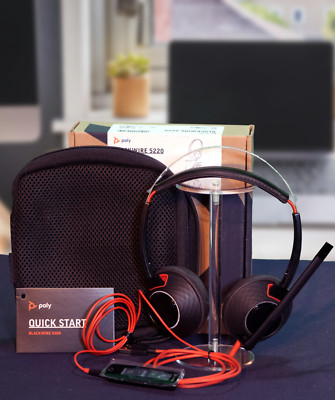 Plantronics Poly Blackwire 5220 USB Headset (Open Box)