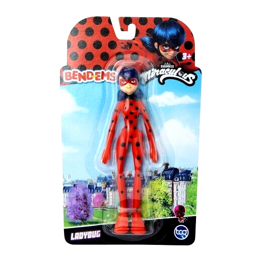 miraculous: tales of ladybug & cat noir™ bend-ems™ action figure Choose 1  Figure