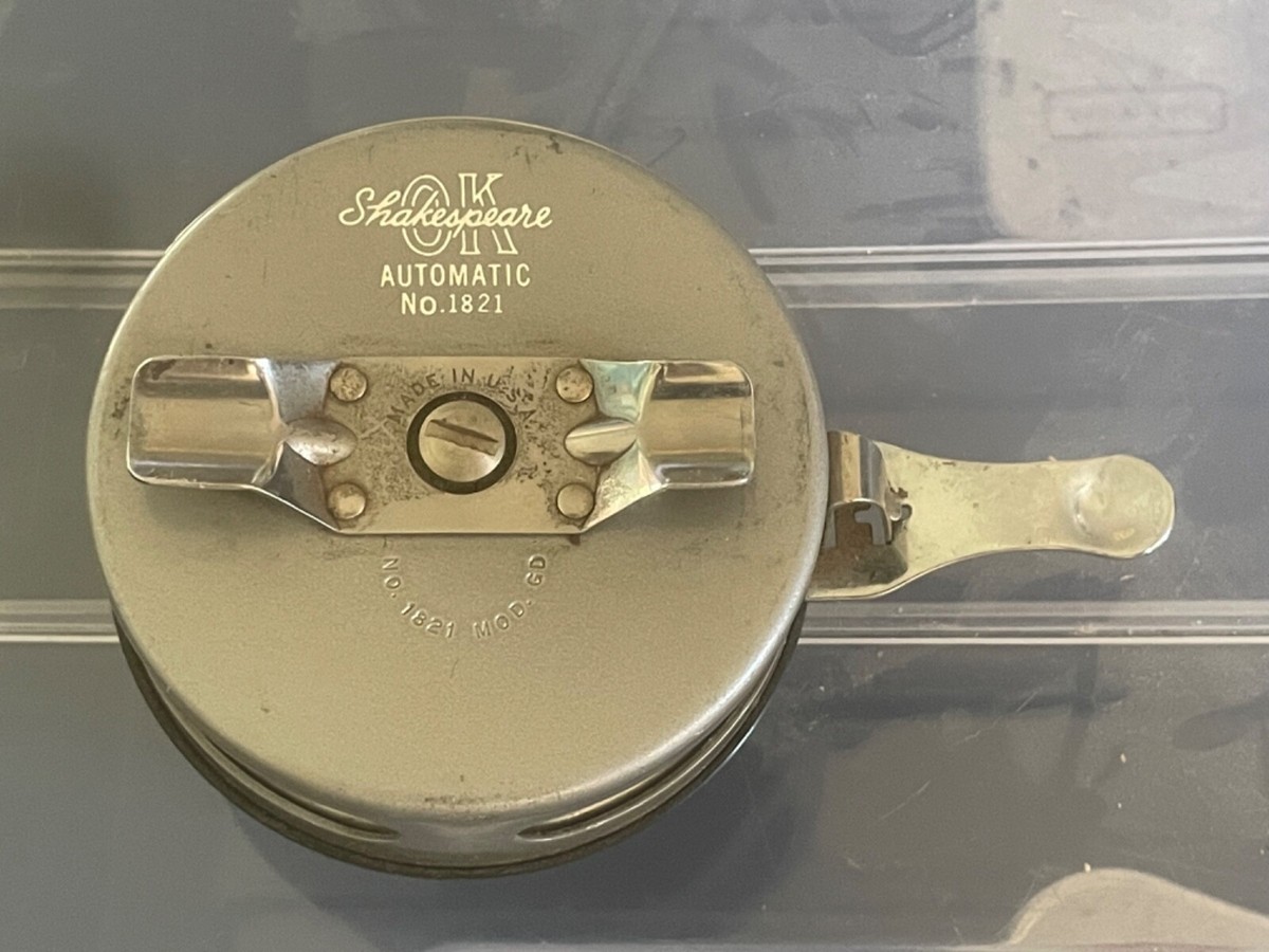 VINTAGE 1950`S SHAKESPEARE FLY REEL フライ Vintage SHAKESPEARE No. 1950 DIRECT DRIVE Model FC Bait
