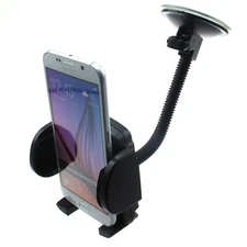 For Galaxy A03S/A04E/A05 Windshield Car Mount Holder Glass Cradle Swivel