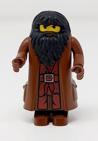 LEGO Harry Potter Minifigure Rubeus Hagrid hp009 Set 4709 4707 4714 Yellow Head
